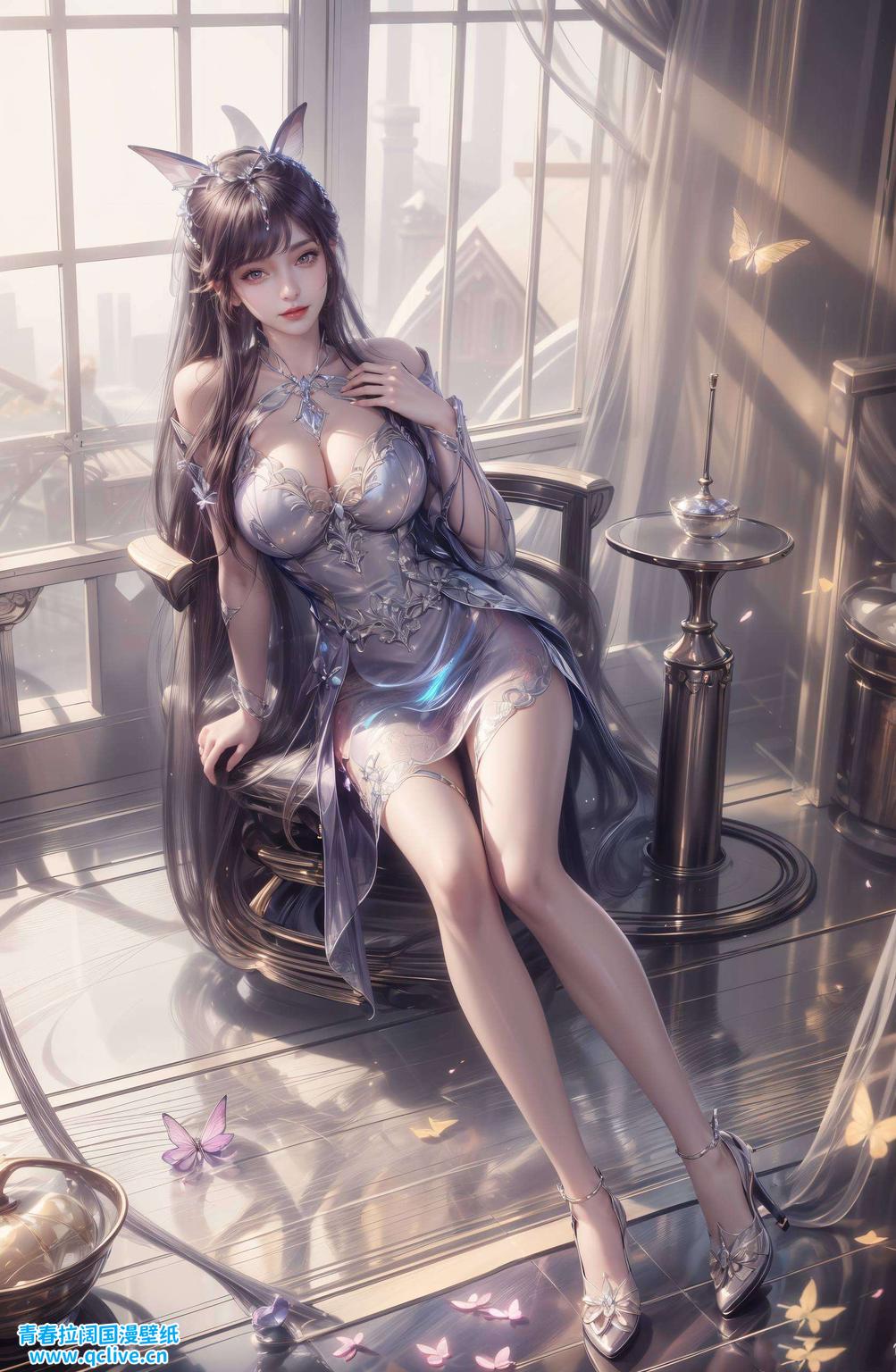 灵动舞姿跃然纸上色彩鲜明