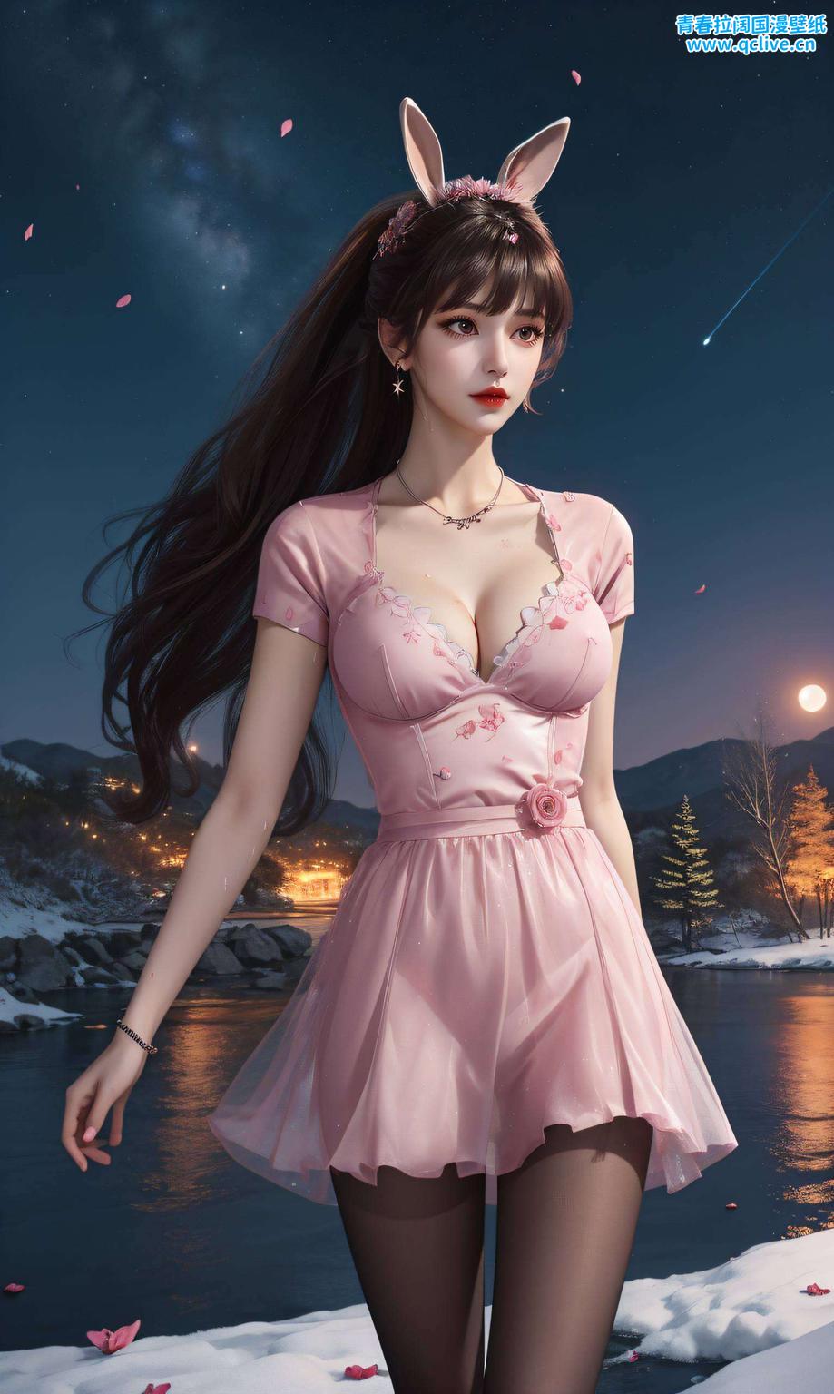 AI绘画角色骨骼素材超厲害手机国漫美女AI美女带你领略小舞抱起唐三的温馨瞬间！国漫之美美得让人心动