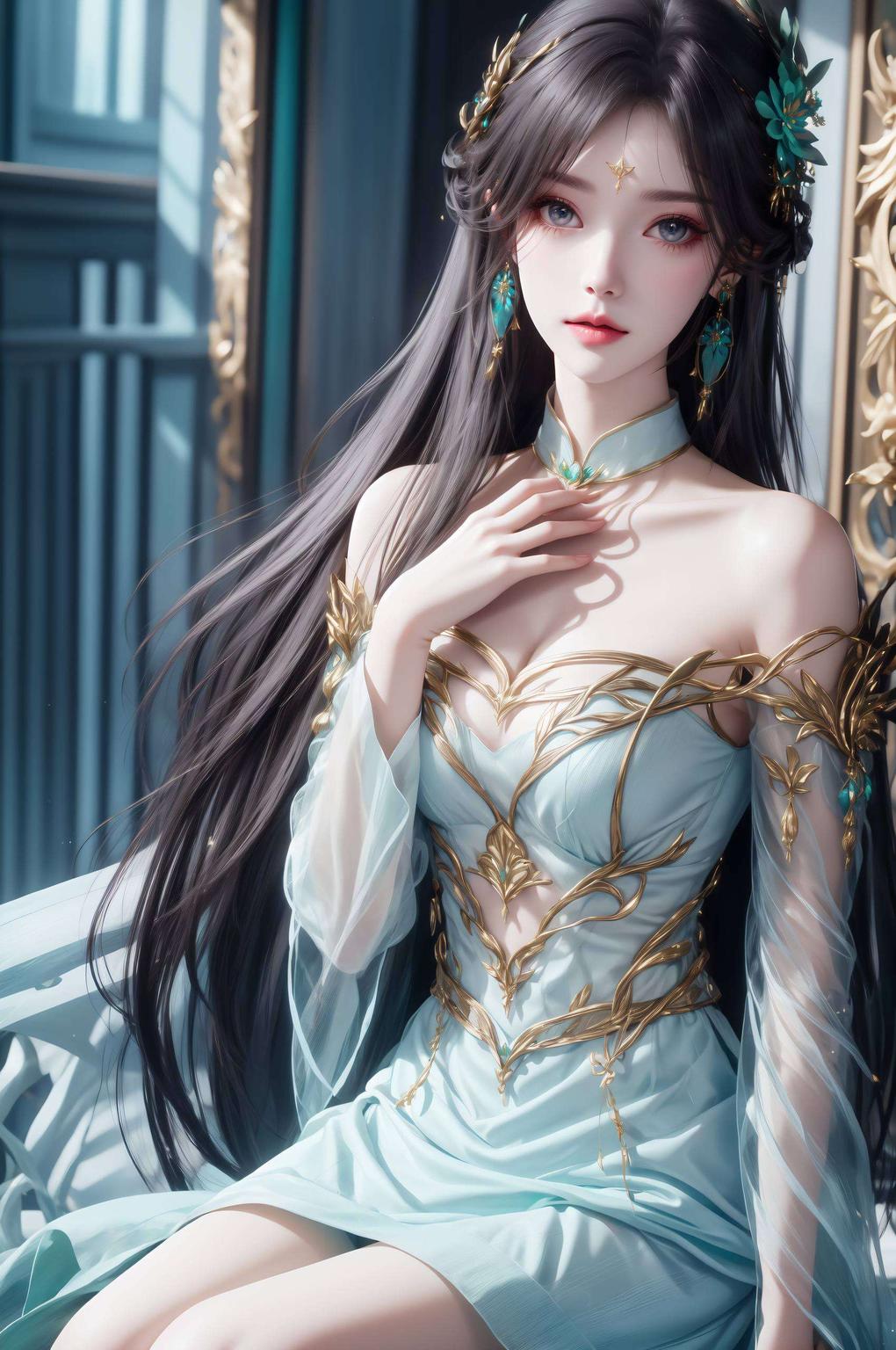 AI绘画人物动作细腻入微带来超高清4K视觉盛宴