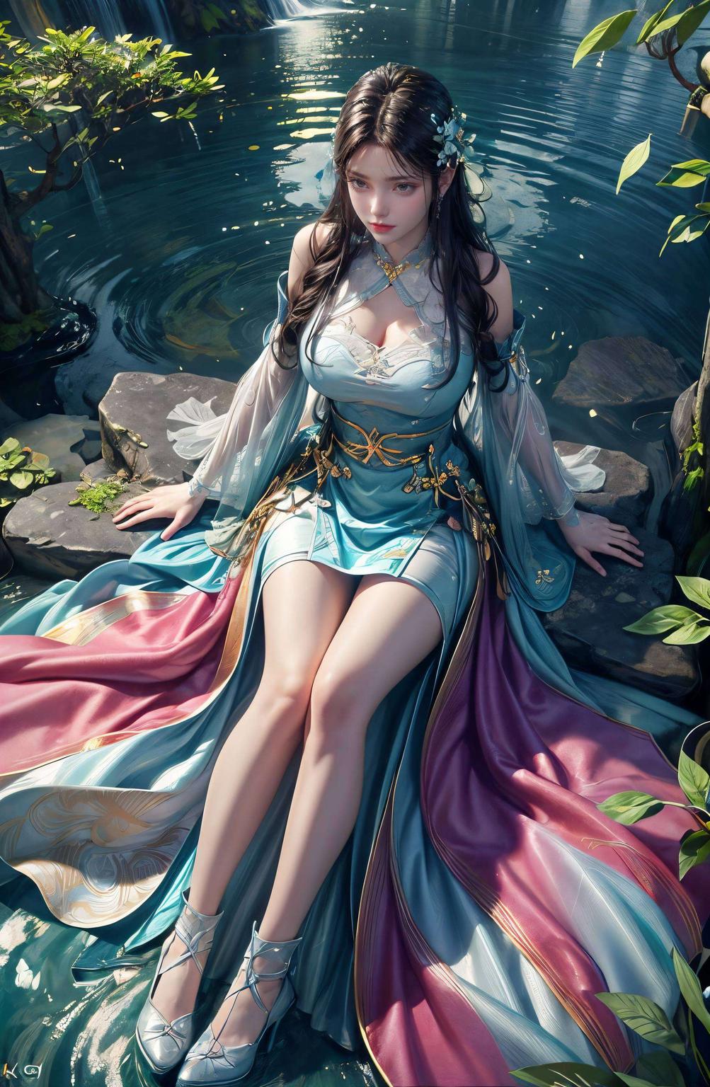 她的婉约气质与安卓宽屏壁纸的细腻纹理相得益彰萧薰儿高清壁纸头像女