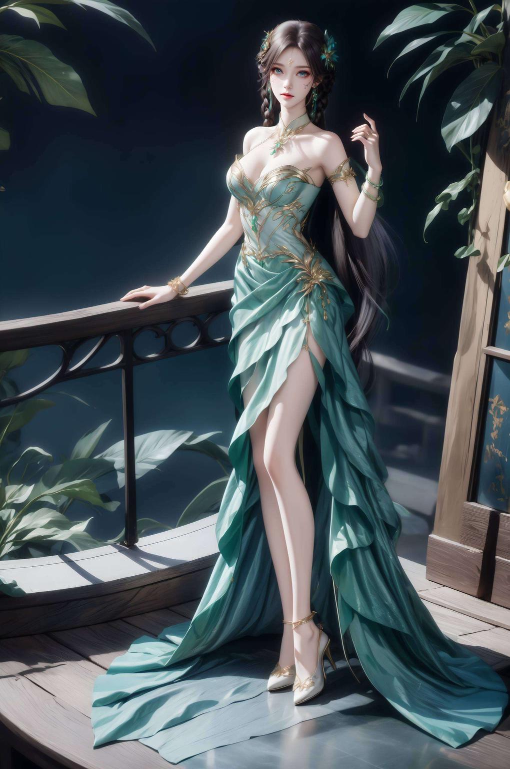 浪漫氛围弥漫以热情洋溢的笔触描绘