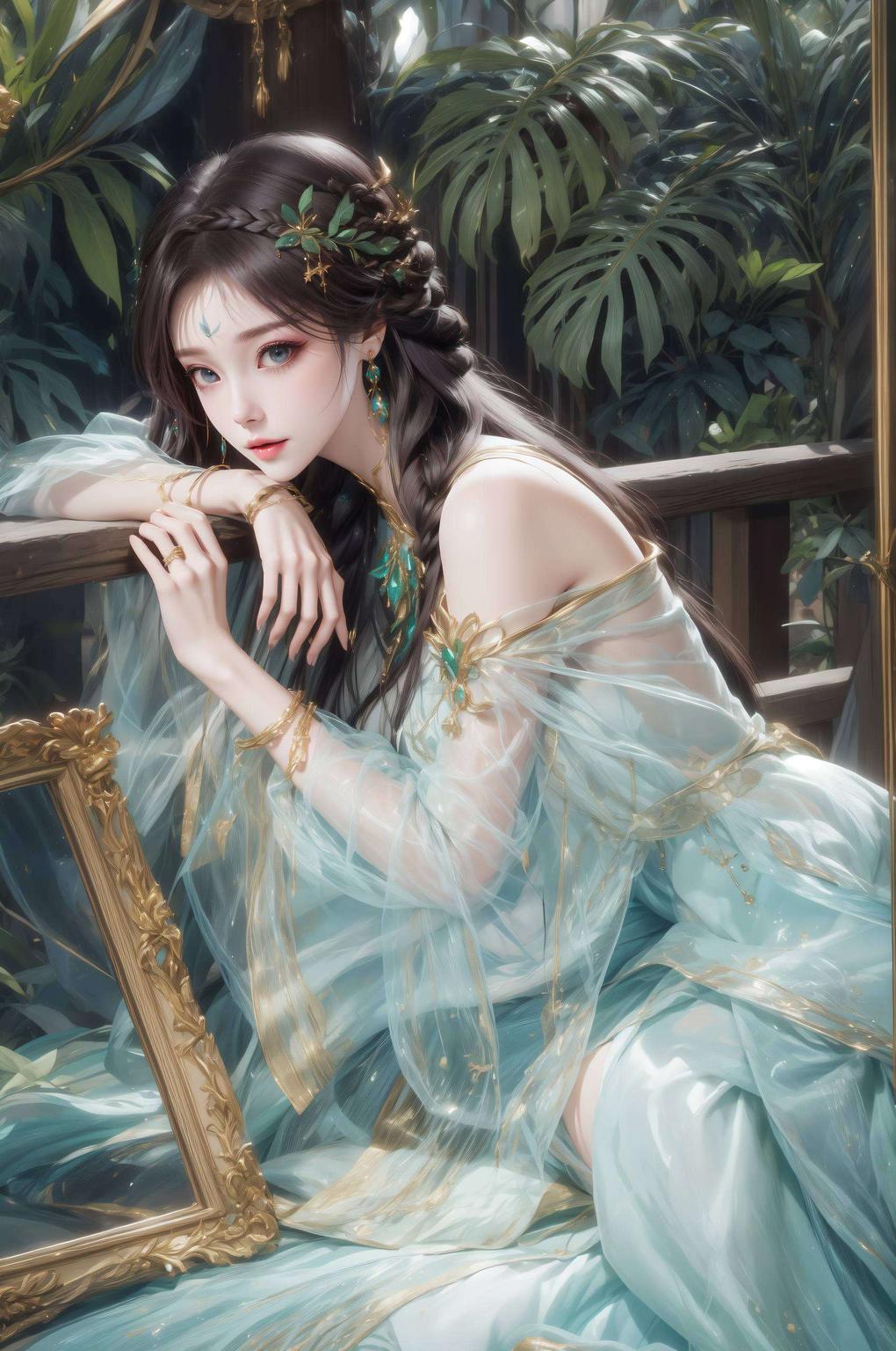 这款波点风格的Win10壁纸以萧薰儿真人版COS形象为灵感动态效果生动迷人