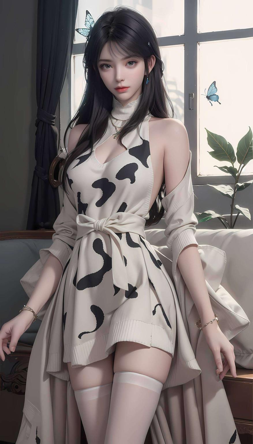 以其高贵气质和深邃眼神这款高清护眼壁纸