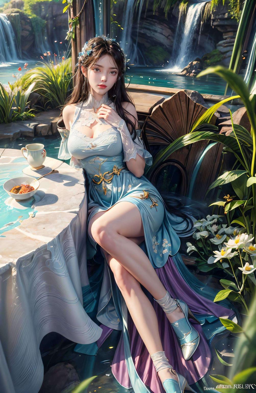 不妨让萧薰儿壁纸4k全屏高清壁纸陪伴你这位AI女神的每一次凝视