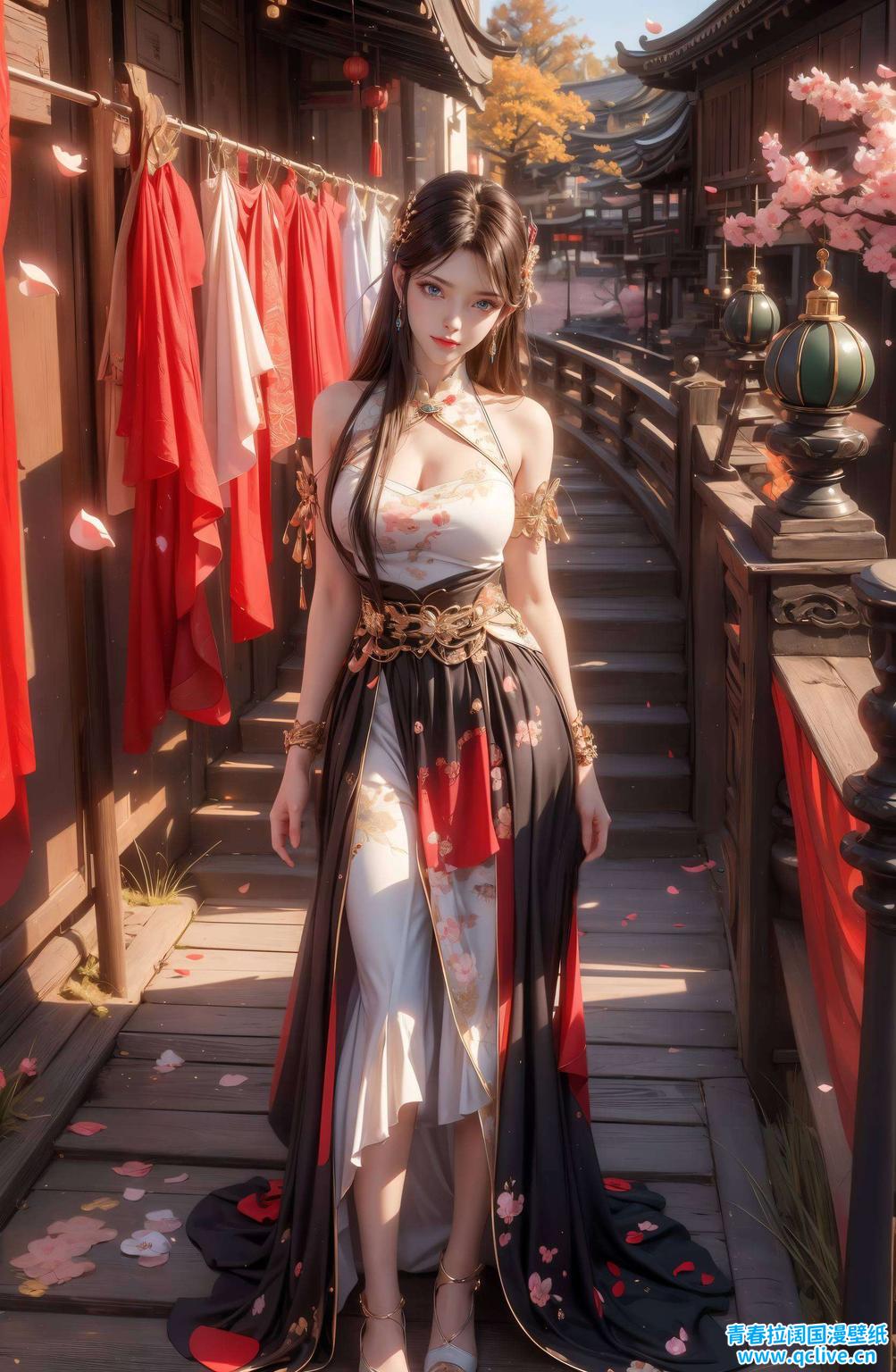 每一笔线条都充满灵动壁纸融合了传统元素与现代审美