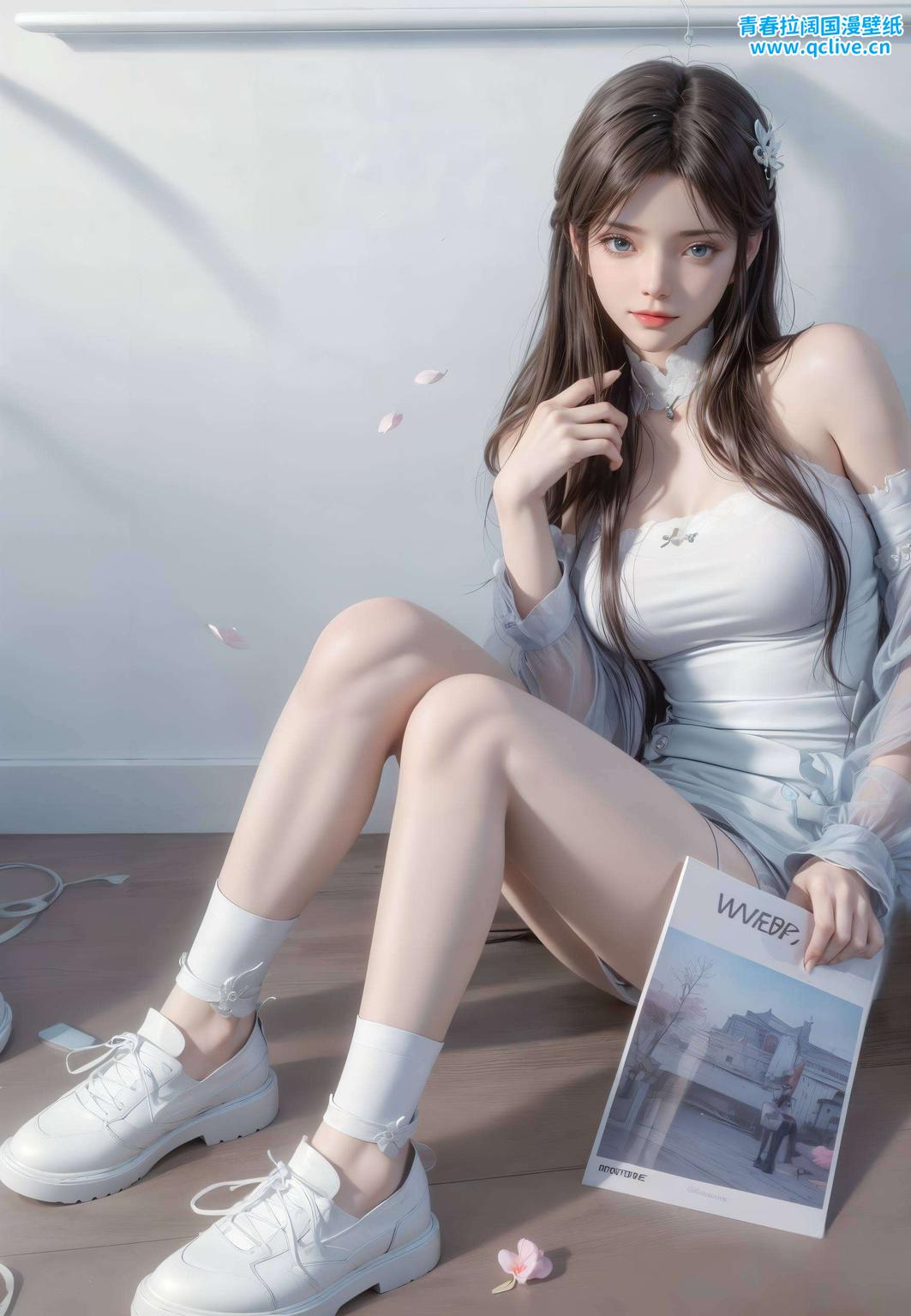她那双明亮的眼睛仿佛会说话让她的甜美形象陪伴你的每一天！