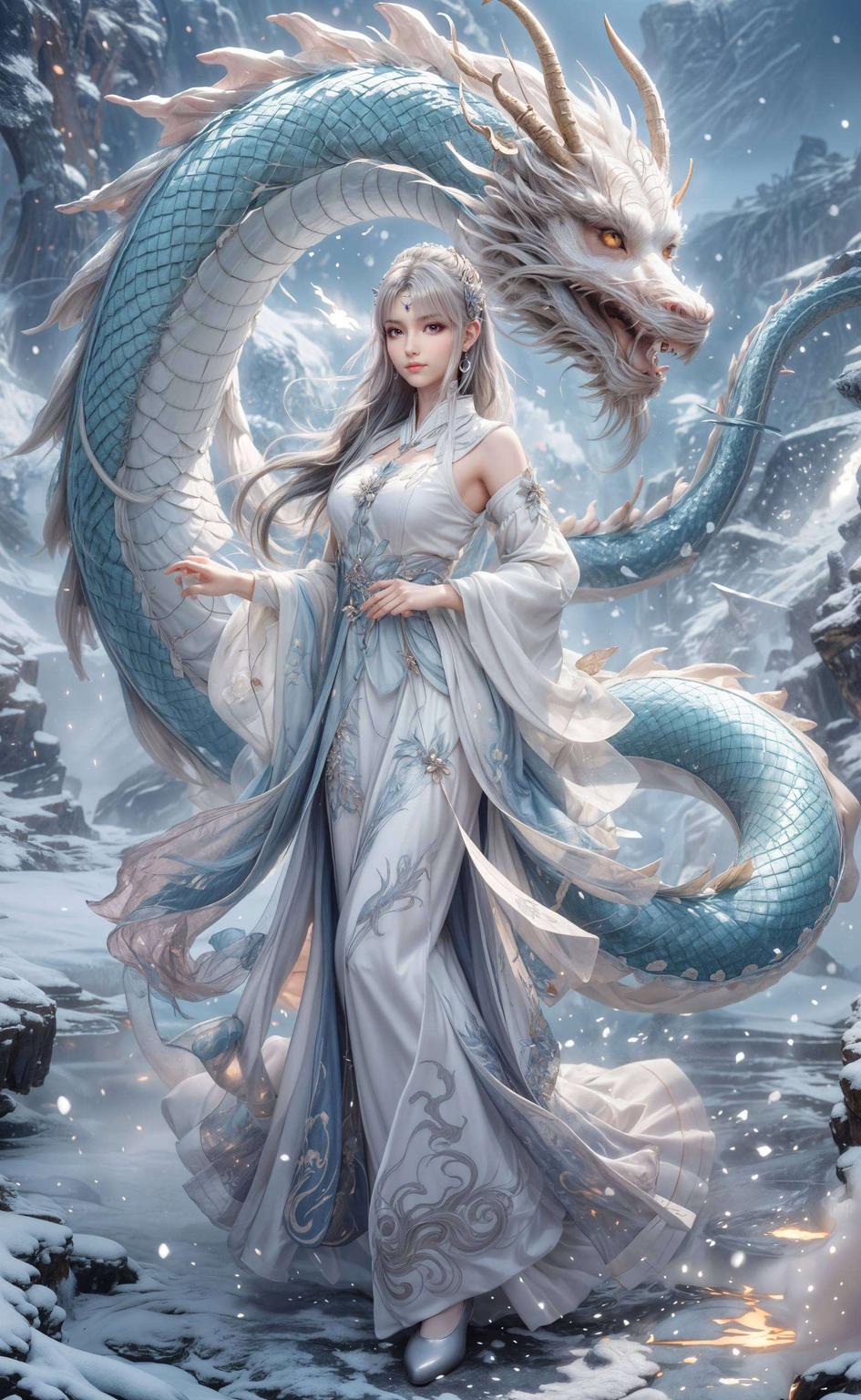 将国漫女神的灵动可爱完美呈现2560p的超清分辨率
