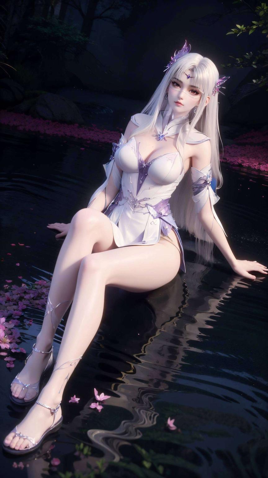 映衬着医者仁心的温柔让人一见倾心