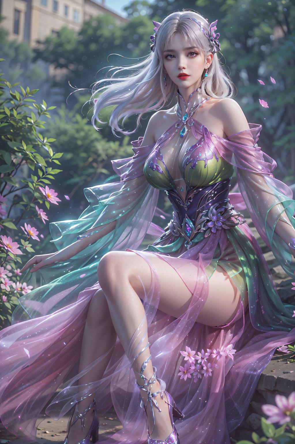 这款高清AI人物特写素材——小医仙动态壁纸探索国漫新境界