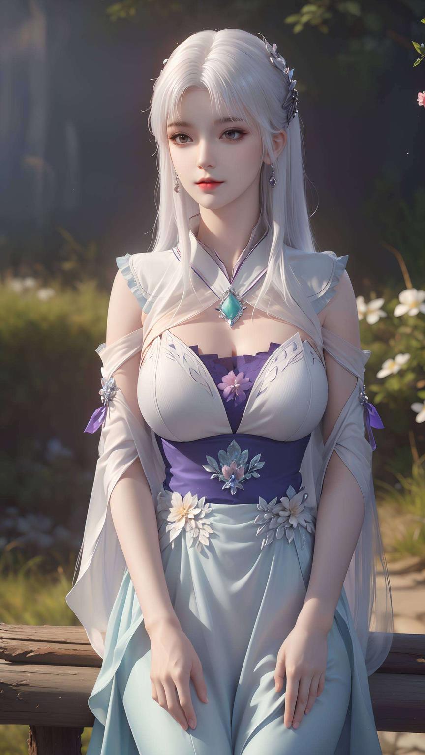 仙气与柔美共存4K超清分辨率呈现