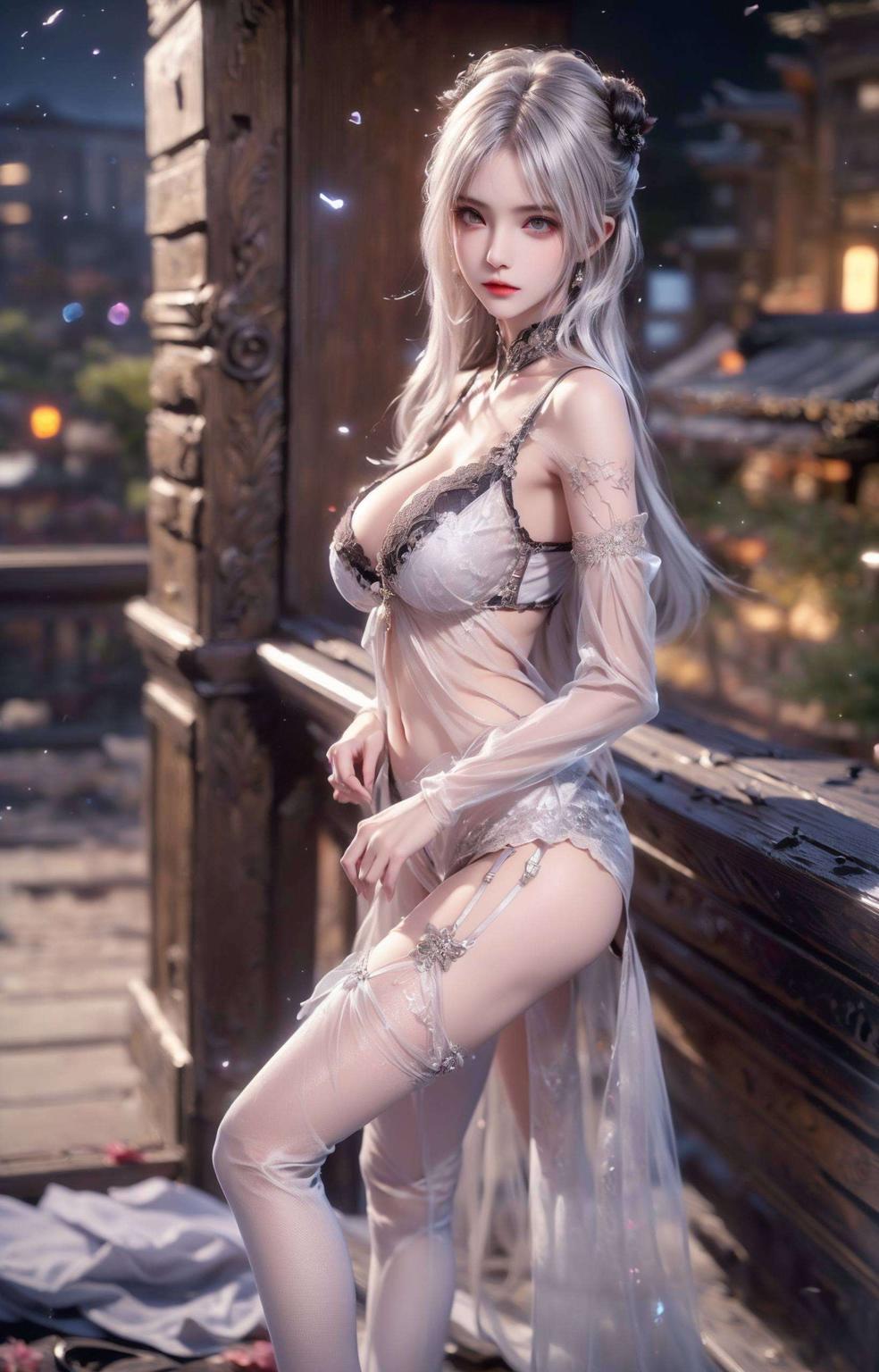 绘制灵感源自民族风的绚丽色彩她婉约优雅