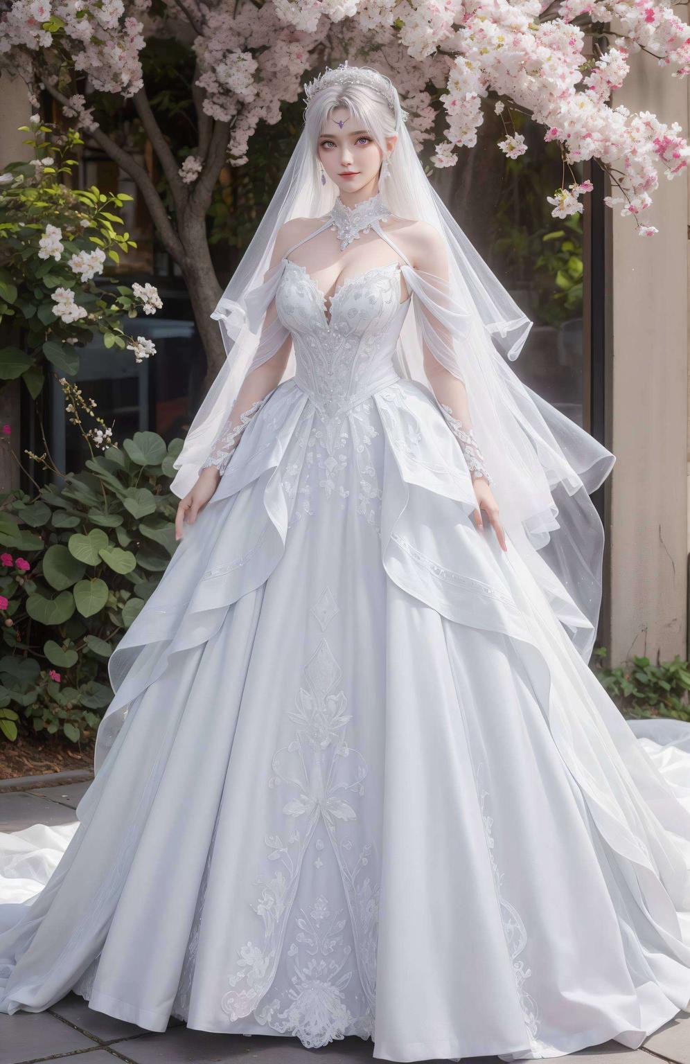 探索国漫的绚烂世界这款几何超高清4K国漫女神桌面壁纸