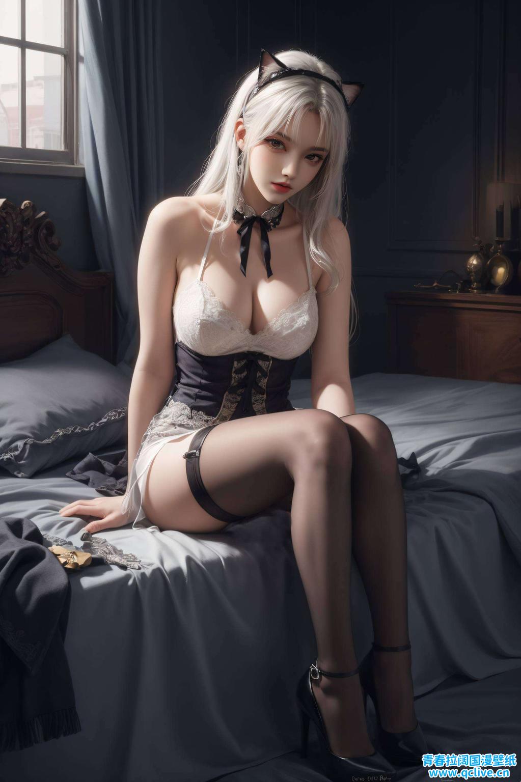 感受那份医者仁心与战斗激情的交织完美融合在这张AI纹理的国漫壁纸中