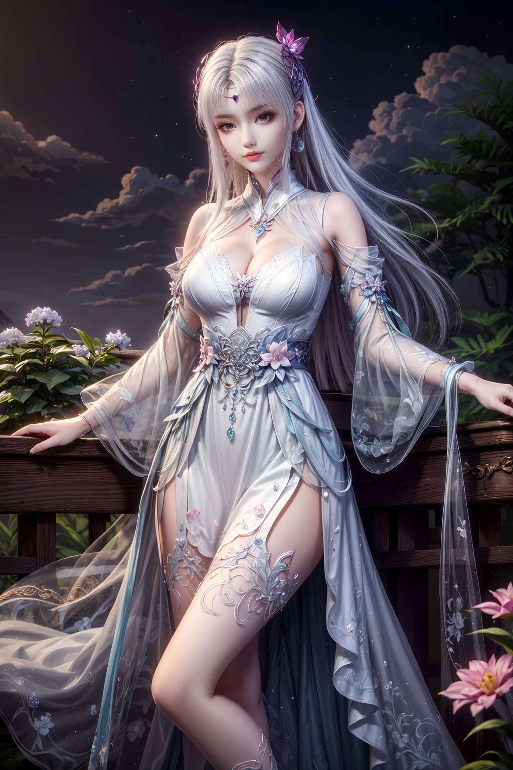 小医仙的惊艳全身美图简洁而不失唯美