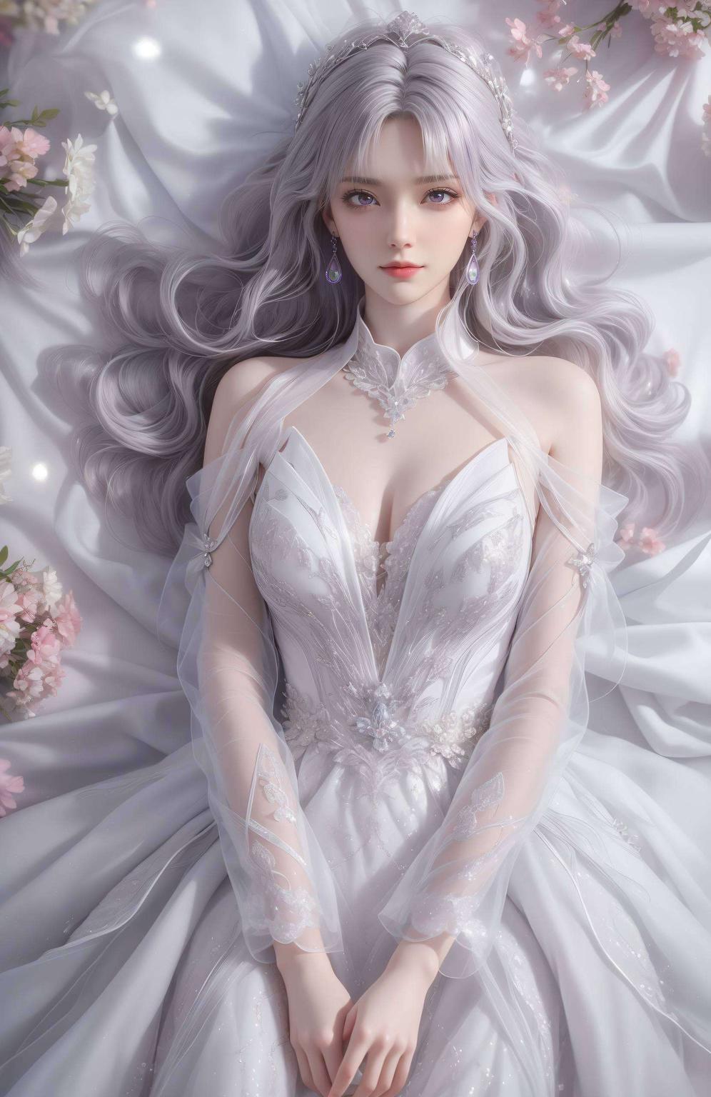 AI女神小医仙以精湛的绘画技艺待你细细拼凑