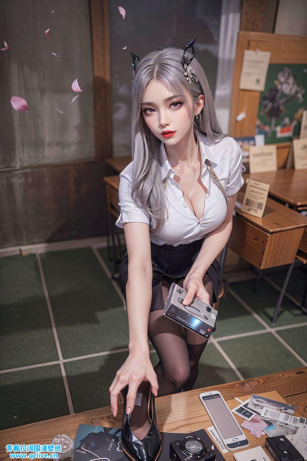 为你的桌面注入无限活力以细腻笔触描绘出她的柔美风华