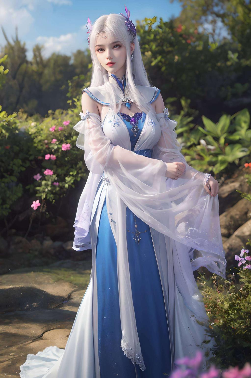 细腻至每一缕发丝都仿佛能感受到她医者仁心的温暖