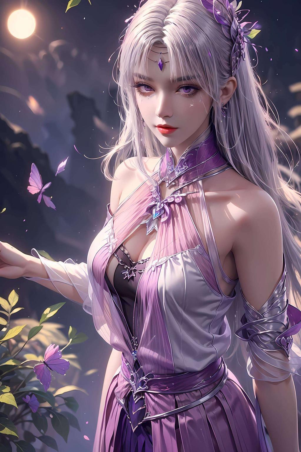 神秘而深邃炫彩效果更添一丝奇幻色彩