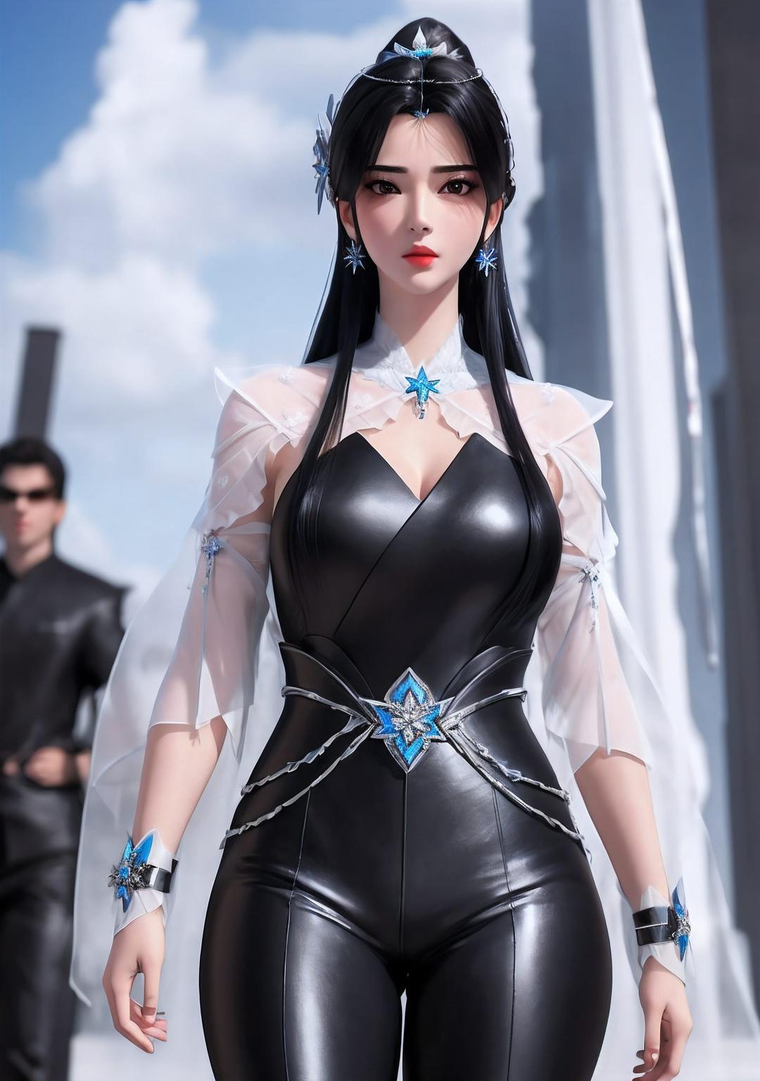 夏倾月换装图片高清壁纸无论是古典雅韵还是现代潮流