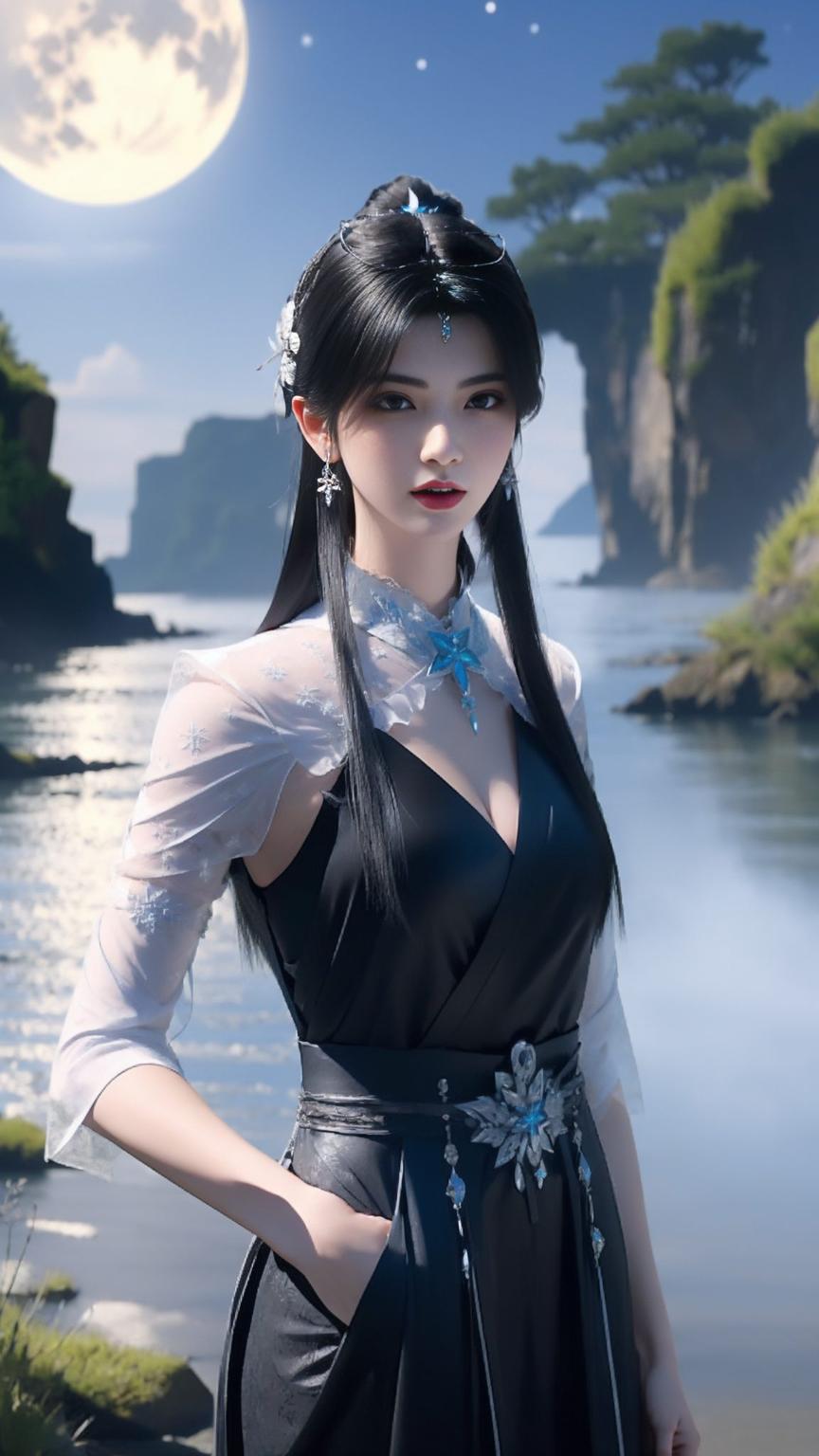 夏倾月浪漫至极