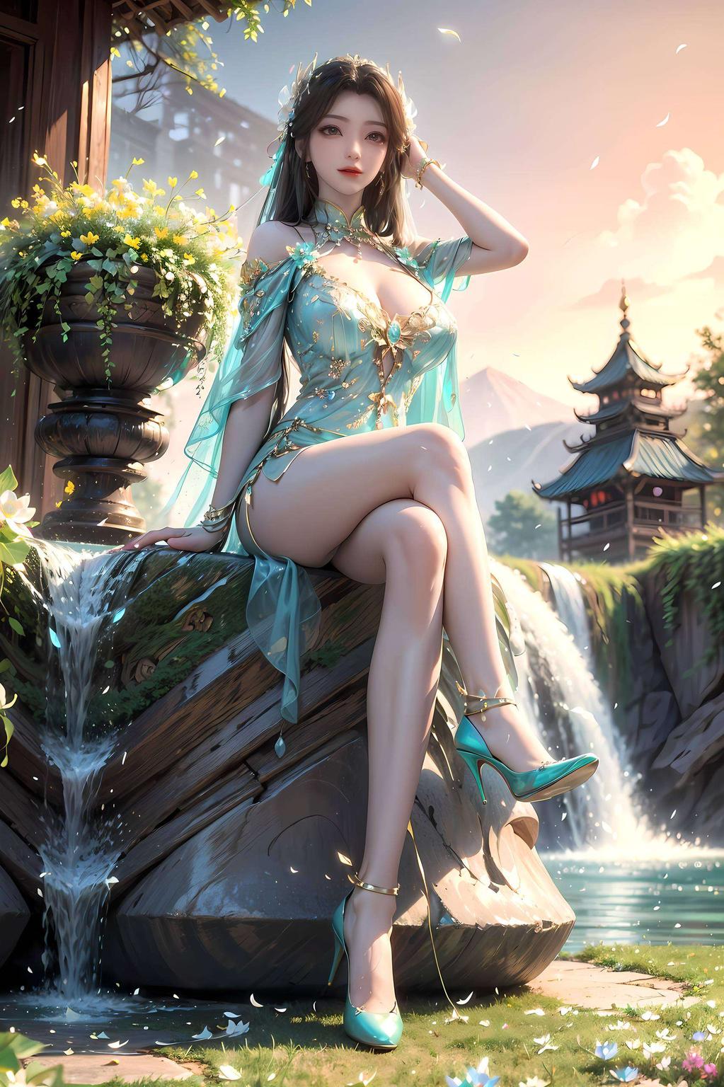 就能找到这款精美绝伦的AI女神壁纸想要获得溪幼琴的高分辨率精细角色平板AI壁纸？简单！只需在官方平台搜索“溪幼琴 壁纸”