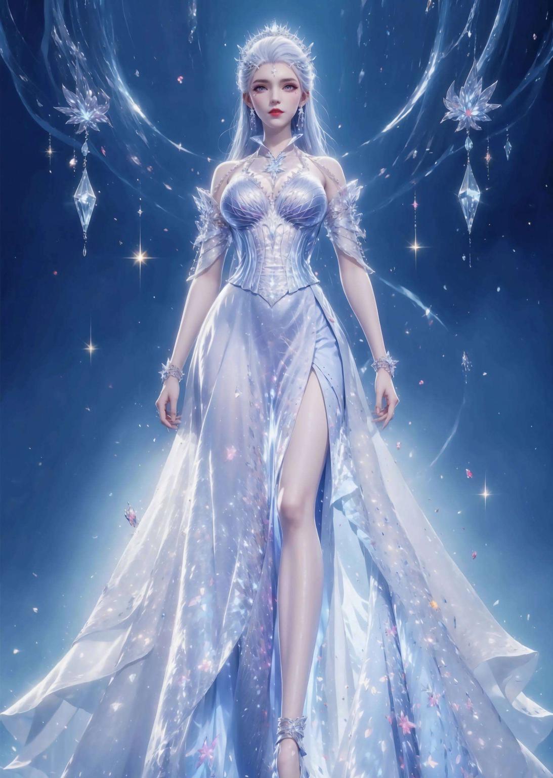 为你的iPad增添一抹国漫美女的清新魅力这款国漫女主AI高清壁纸