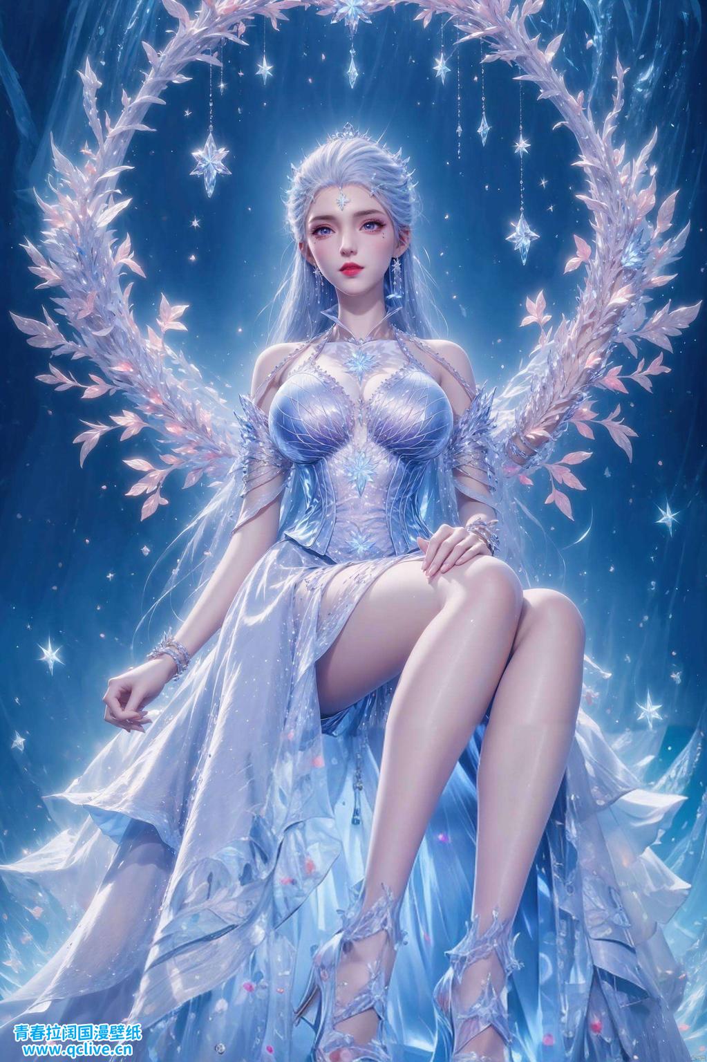 让手机屏幕瞬间化作冰雪奇缘的梦幻世界适配iPhone