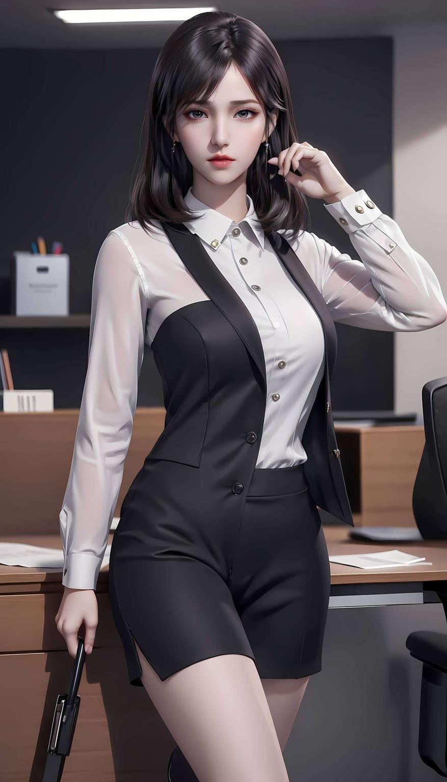 高清头像壁纸全屏AI绘画动作素材让每一帧都宛如古风画卷