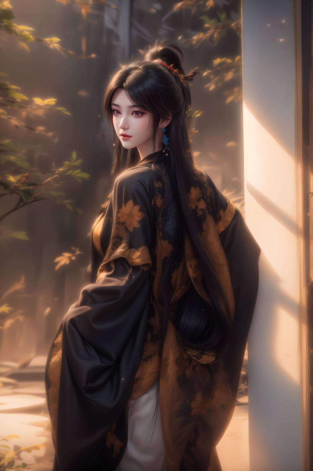 带你领略国漫女神的绝美风采温馨的色彩搭配
