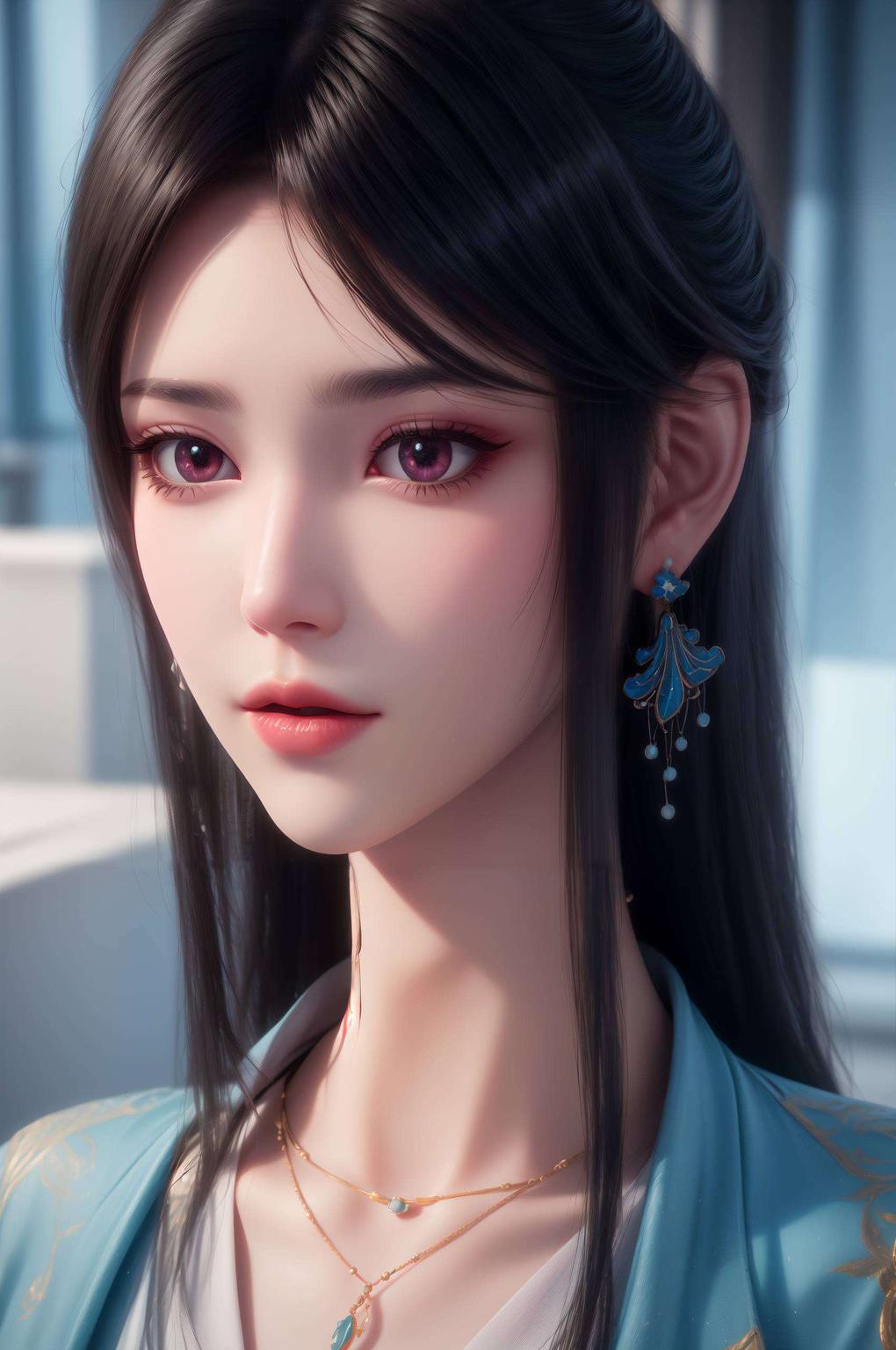 穿越时空的画卷细腻的线条