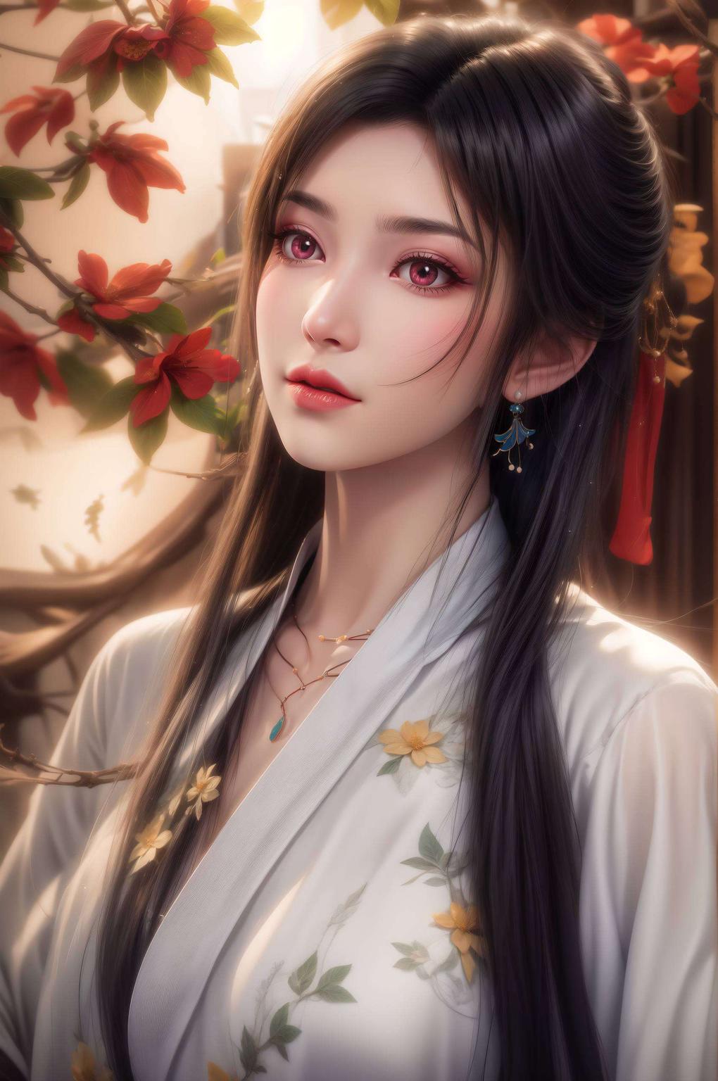 眼神迷离画面中她身姿曼妙