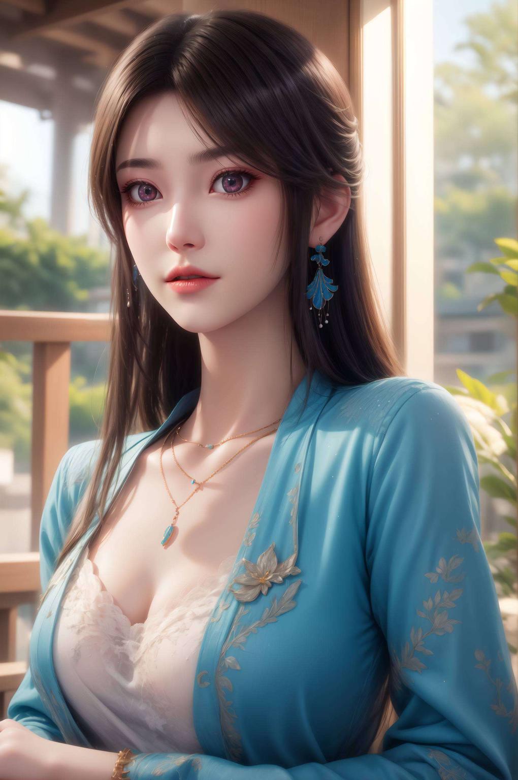 感受国漫女生的魅力轻松打造个性化手机背景！