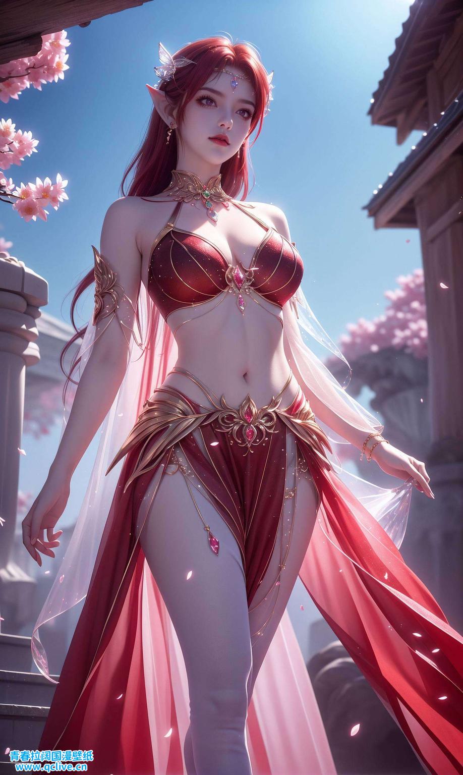 每一次动作都如丝绒般柔滑流畅将国漫女神的灵动魅力发挥到极致