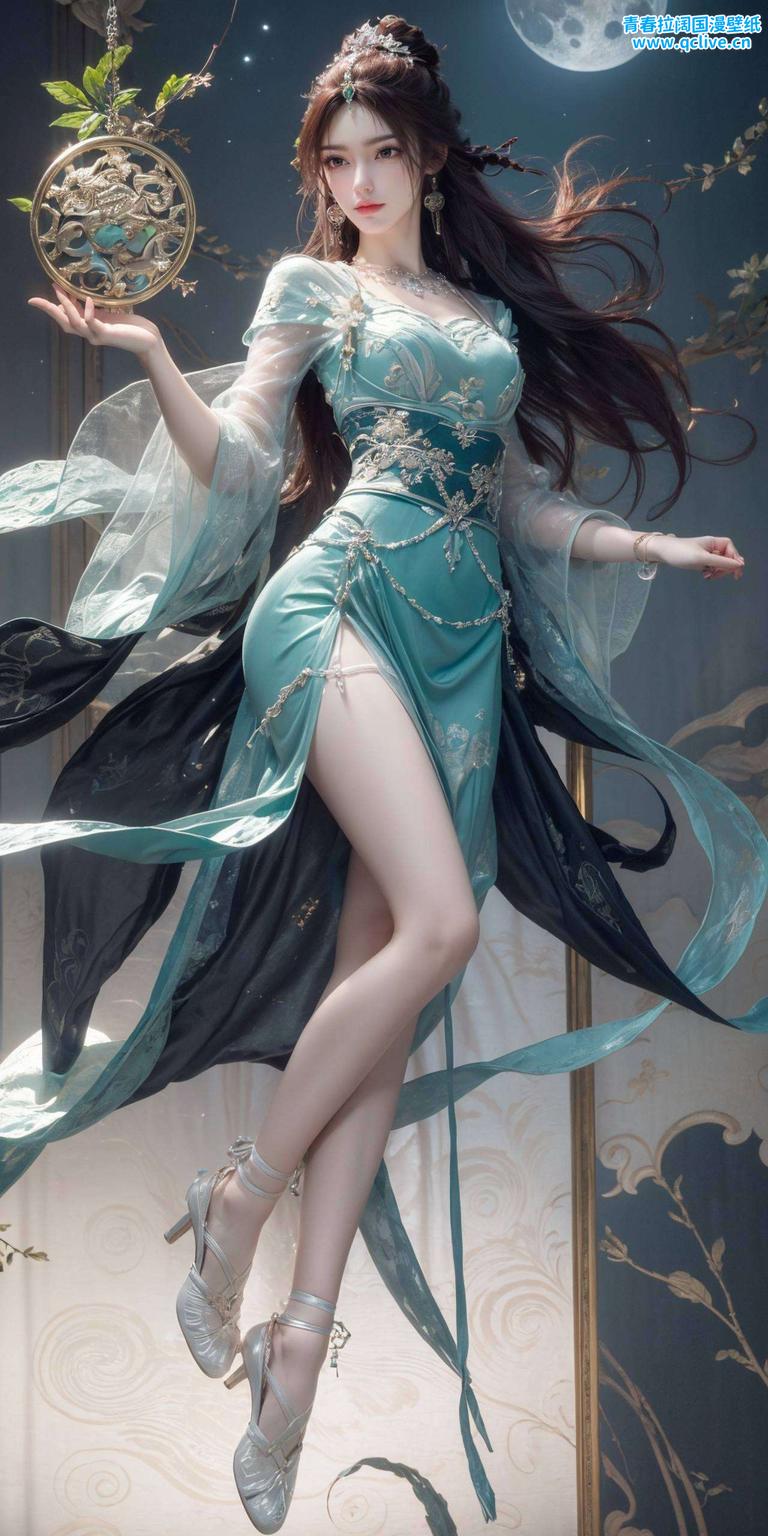 国漫女主ai特集带你领略叶倾仙的绝美风采！精选叶倾仙特辑壁纸高清竖屏设计