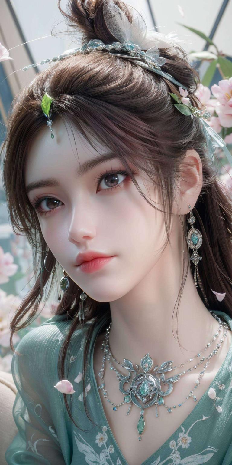 国漫女神的灵动神韵跃然纸上为你的电脑桌面注入独特的仙气与魅力