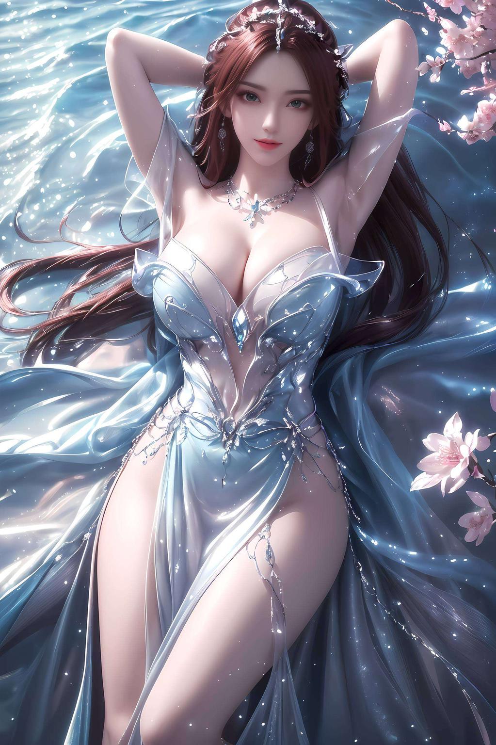 美得让人心动国漫美女叶倾仙的离开侧脸壁纸