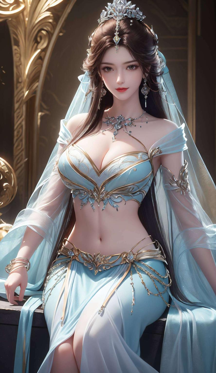 漫画中的叶倾仙为你的桌面带来一场视觉盛宴