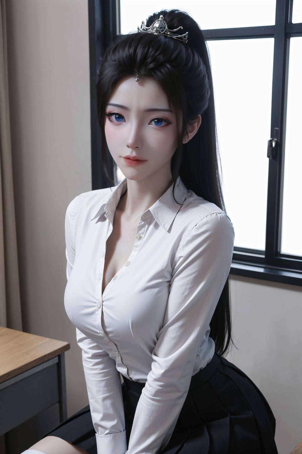 让你的手机瞬间变身艺术画廊【静态国漫女主ai免费壁纸合集】为你带来高清绝美享受！精选元尊武瑶图片壁纸