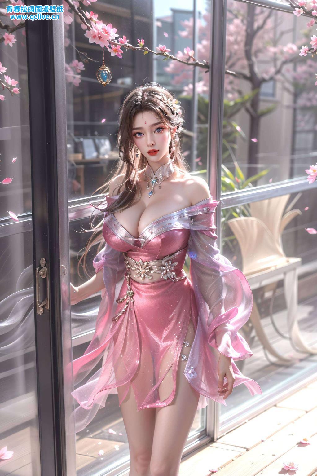 月婵正脸高清壁纸为你的视界添一抹清辉