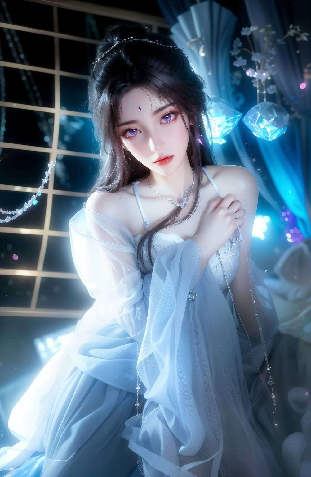 让这位国漫女神随时陪伴在你身边竖屏设计