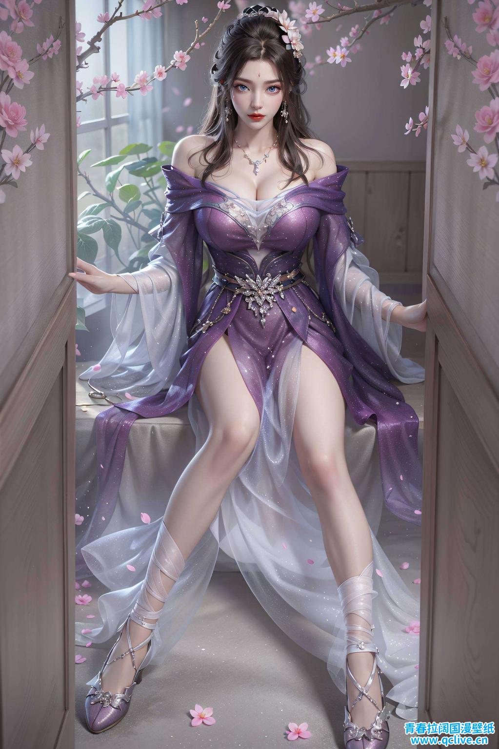 这位国漫中的绝世女神月婵