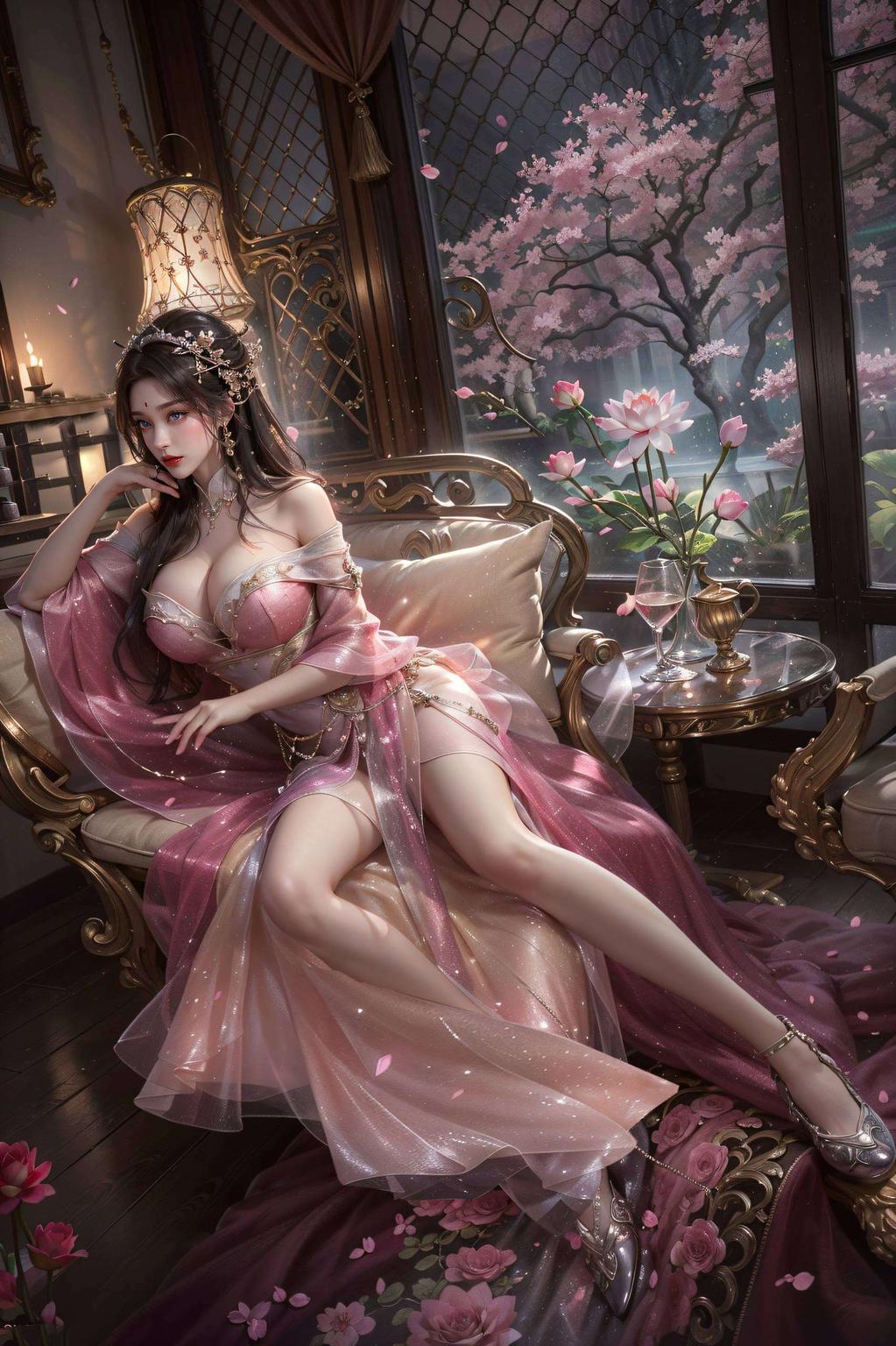 2K分辨率国漫之光月婵翩翩起舞