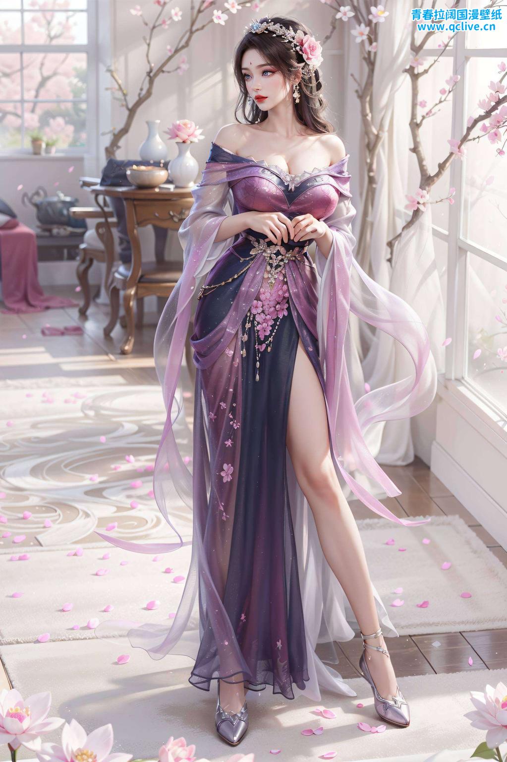 美得让人心动绘就浪漫星空