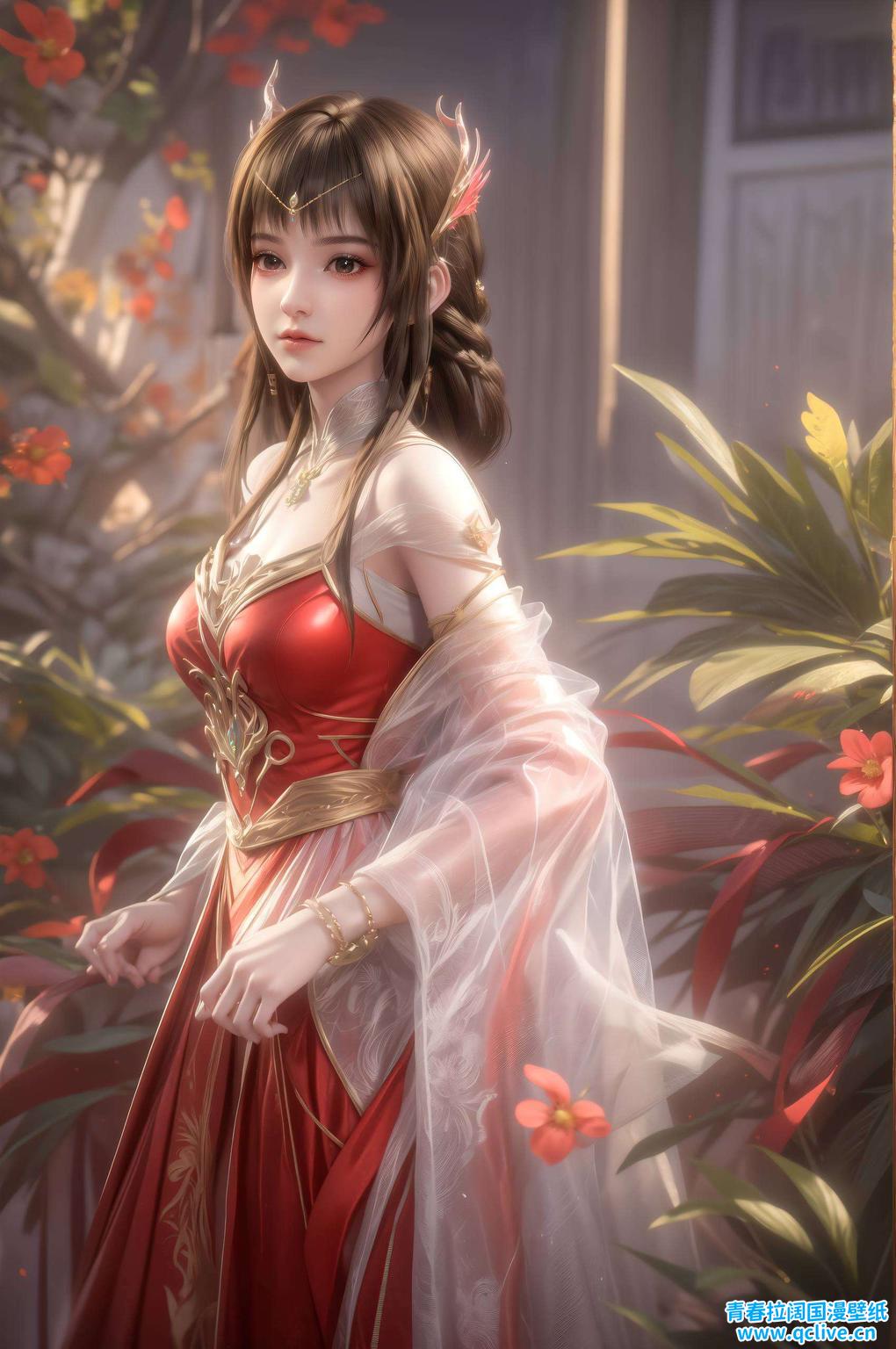 云落壁纸请凉图尽显古典韵味与现代美感