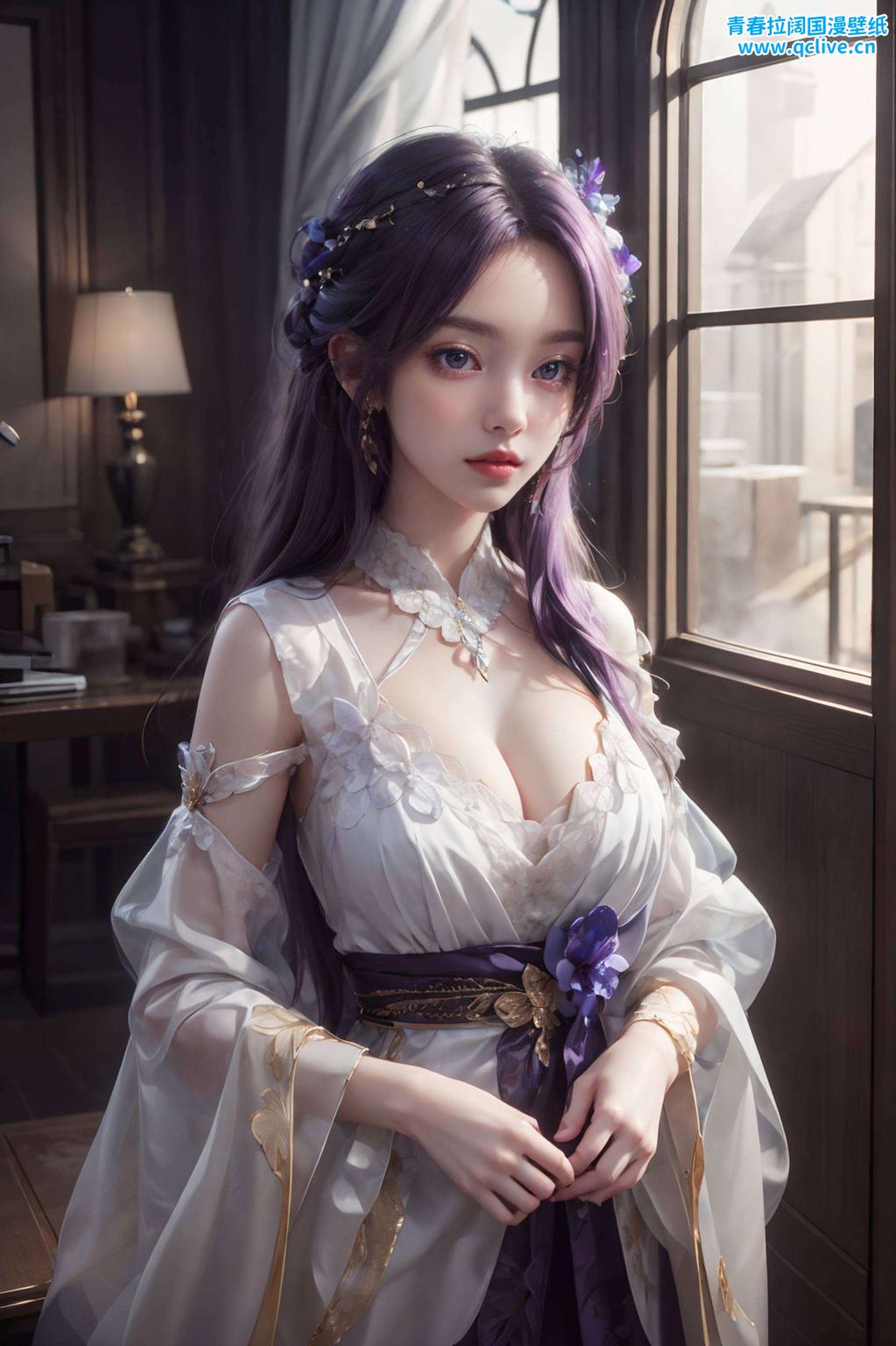 云曦清凉高清壁纸融合国漫之美