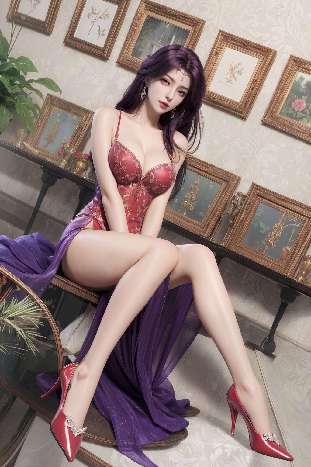 云曦原来高清壁纸将细腻的笔触与温馨的色彩完美融合