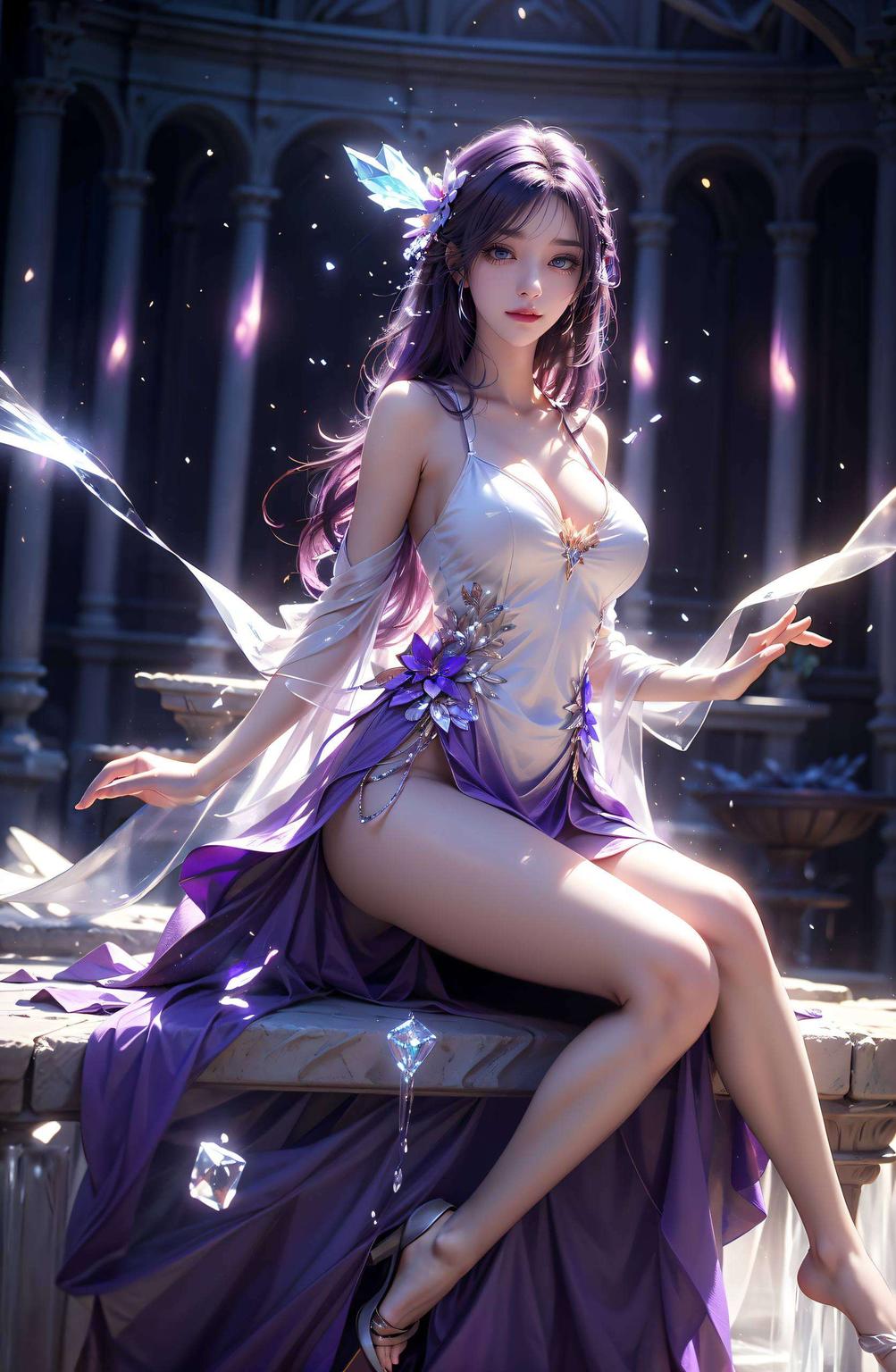 壁云曦翩翩起舞她的倩影在2560p的超清画质中更显灵动