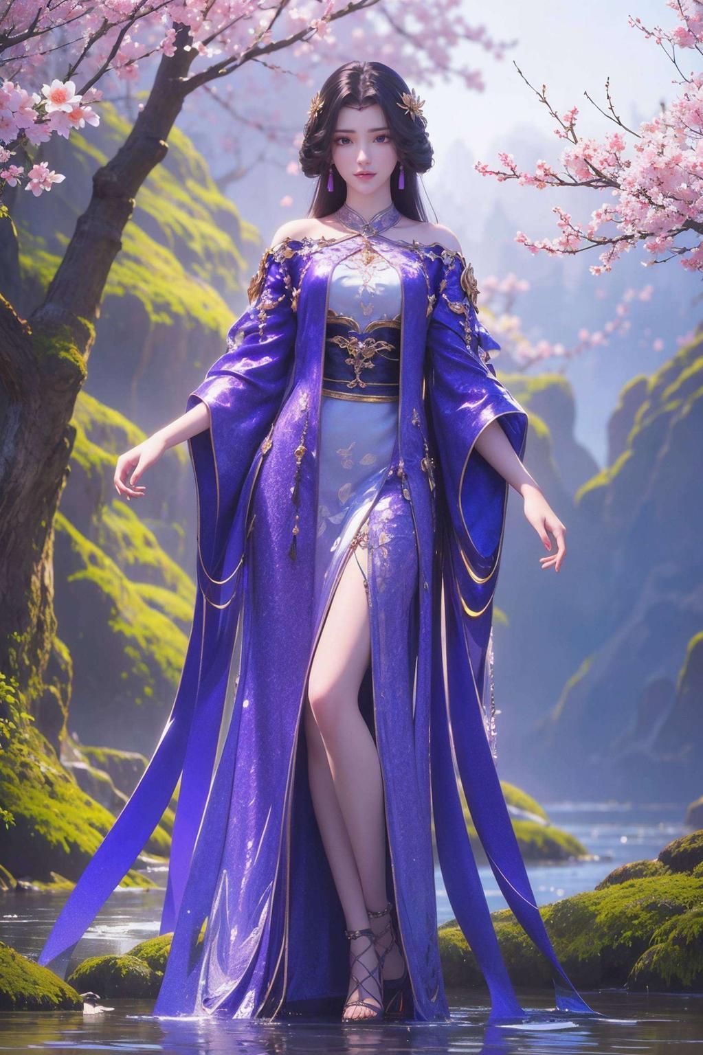 唯美绽放云曦高清壁纸