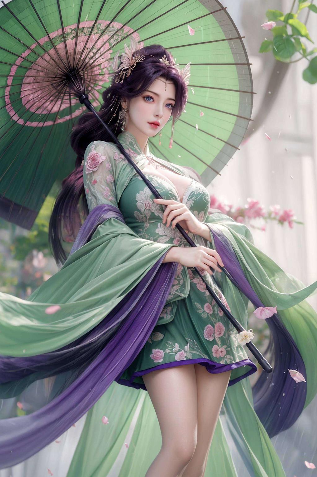 云曦美女壁纸iPhone国漫女神AI新风尚