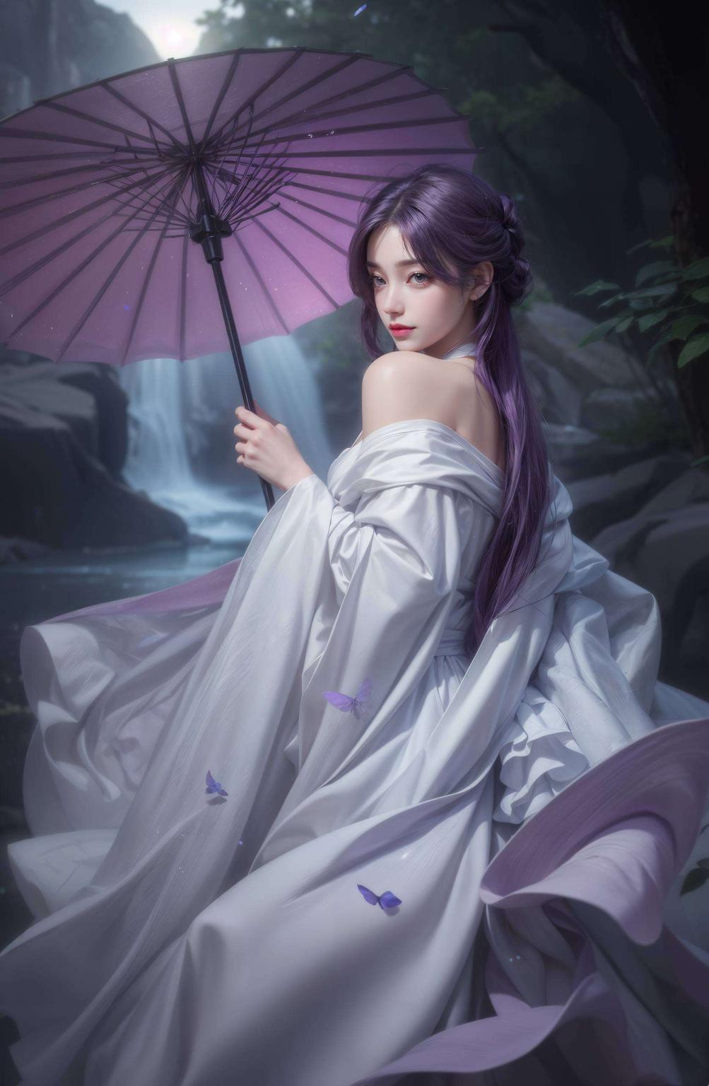 这款以云曦侧脸为灵感的国漫美女碎花壁纸都是一场视觉盛宴